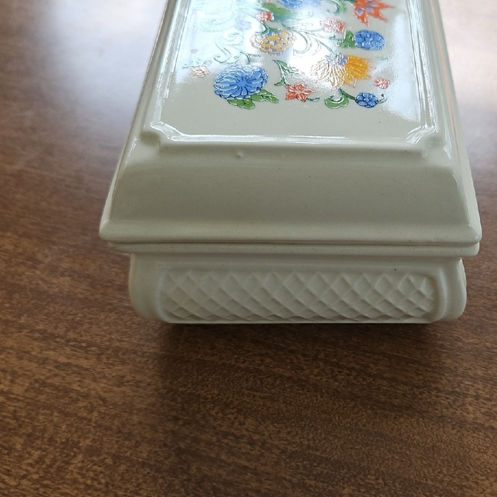 Vintage Max Factor “Hypnotique” Ceramic Trinket Box - Picture 7 of 7